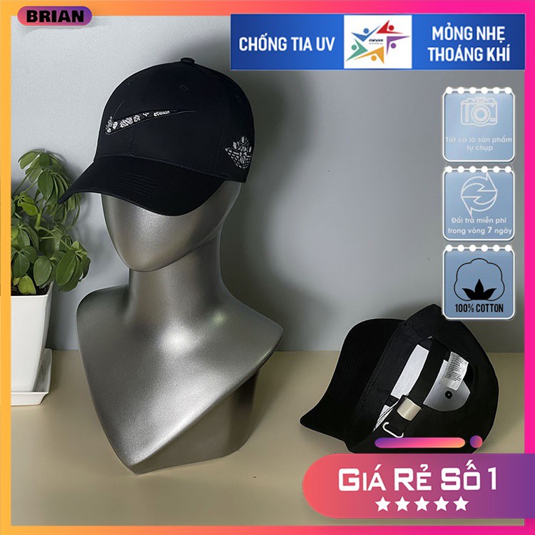 Mũ lưỡi trai, nón N.l.K.E Dior logo thêu trắng cao cấp, hàng thiết kế xuất khẩu, dành cho mọi lứa tuổi Freesize.