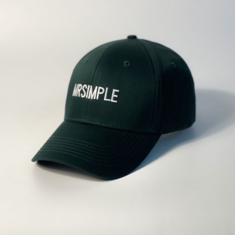 Mũ lưỡi trai, Nón kết xuất khẩu Zeni Store thêu chữ nổi MR.Simple Siêu HOT Freeship, Full Hộp