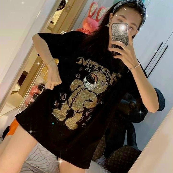 Áo Phông , Áo Thun đính Đá -  COTTON LẠNH - SALE còn 30-35-39k | BigBuy360 - bigbuy360.vn