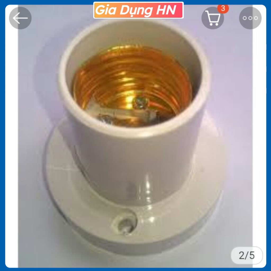 Đuôi bóng đèn E27 các loại - Chuôi đèn -Hàng Việt Nam chất lượng cao cấp