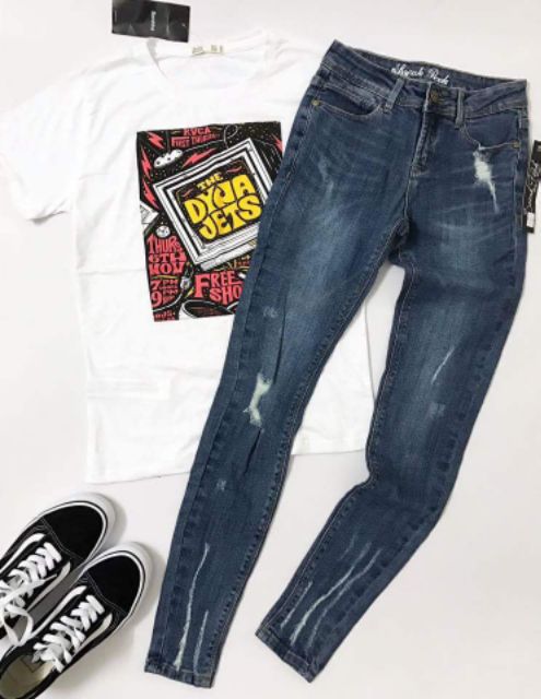 [MỚI VỀ THÊM MÀU VỪA] Skinny rách sneakpeek xước ống  | BigBuy360 - bigbuy360.vn