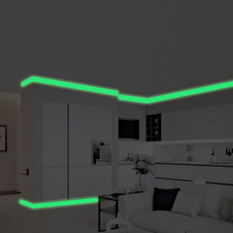 Cuộn Băng Keo Màu Đen Phản Quang Tự Dính 1.4M/4M Trang Trí Phòng Ngủ