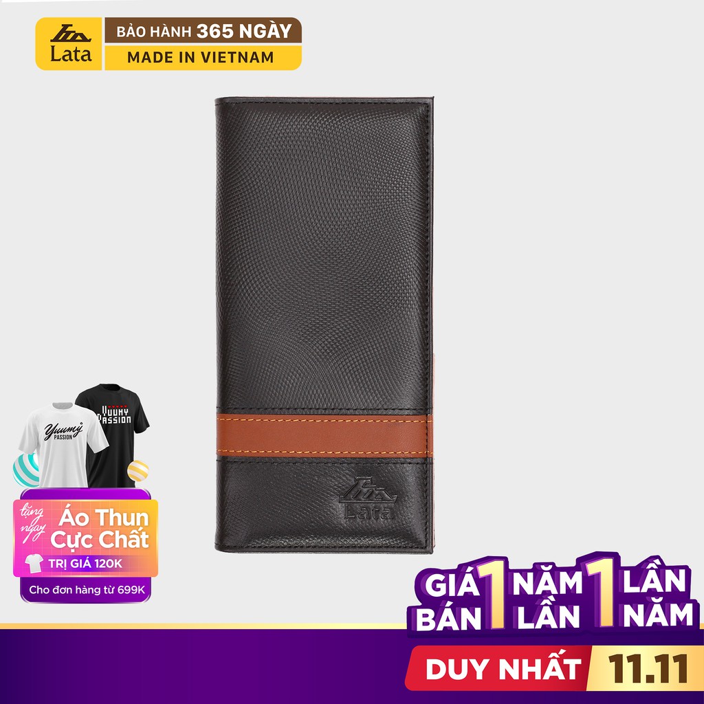 Ví nam-nữ thời trang da thật LATA LVN54 nhiều màu - Cửa hàng LATA 1032 Âu cơ