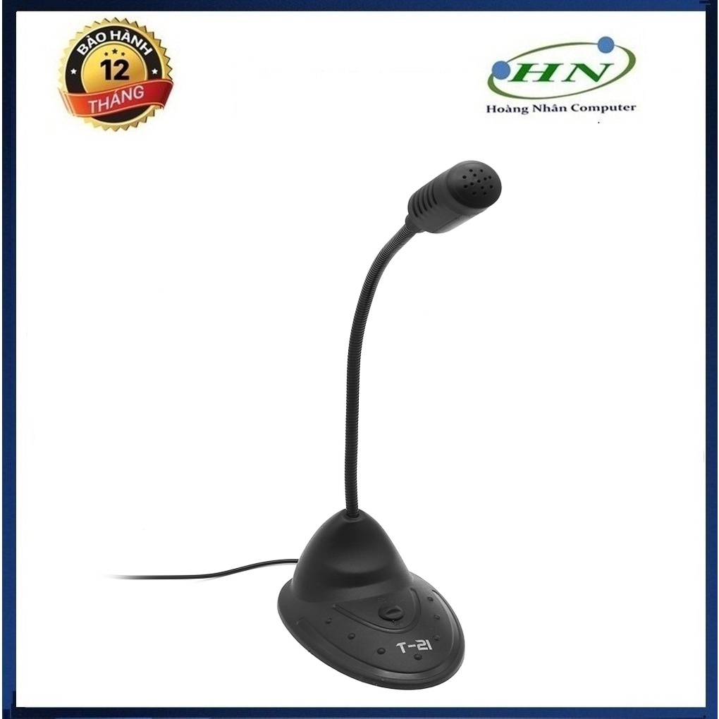 Microphone cổ ngỗng nhỏ gọn cho máy tính T21