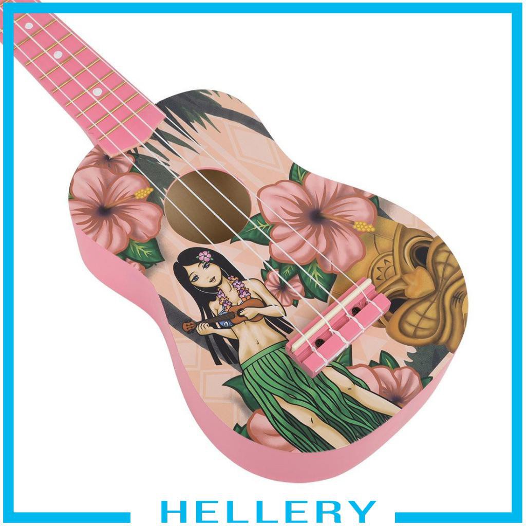 Đàn Ukulele Mini 21 "Màu Hồng Cho Người Mới Bắt Đầu