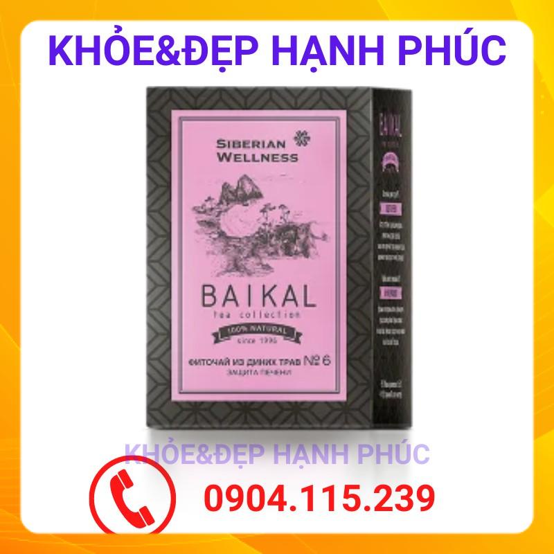 [Trà gan mật N6] Trà thảo mộc Siberian Baikal tea collection.Herbal teaN6 - Trà gan mật Siberian - 30 túi - Date T9/2022