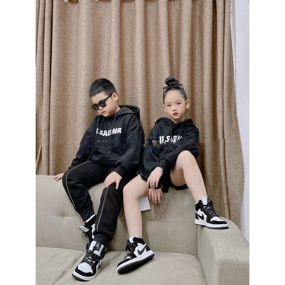 Cực Chất-Uy TínGiày thể thao cao cổ- Hàng Cao Cấp Da Thật cho bé Trai Bé Gái sz 26-37
