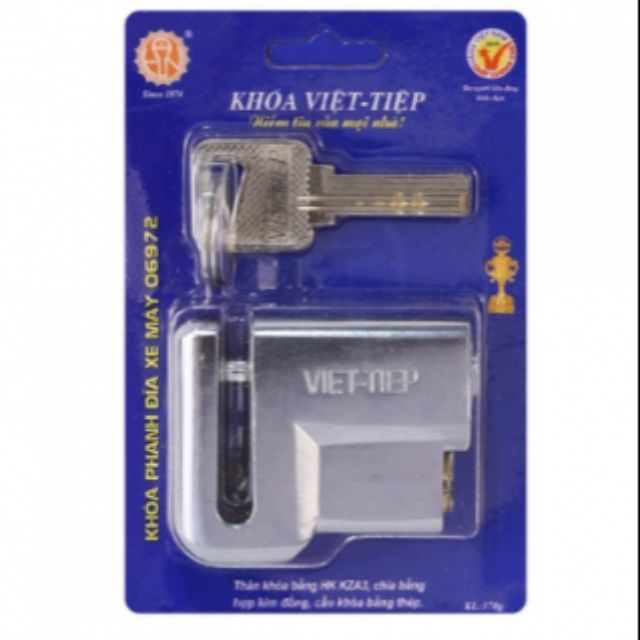 Ổ khóa phanh đĩa xe máy Việt Tiệp