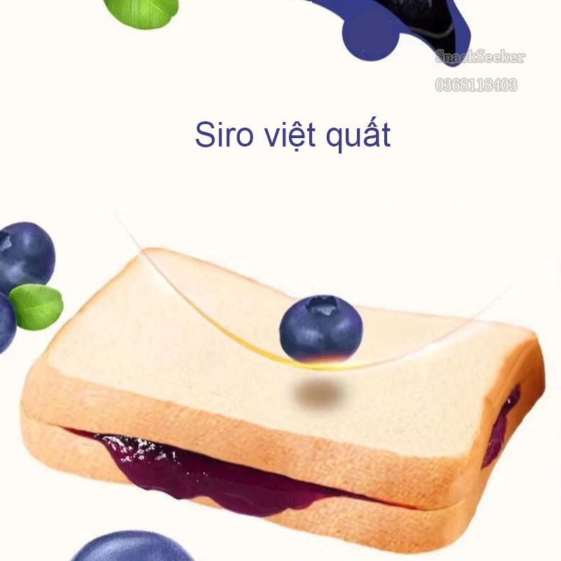 [FREESHIP TỪ 50K] Bánh Mì Sandwich Kẹp 3 hương vị siêu ngon - Snackseeker - Đồ ăn vặt Trung Quốc | BigBuy360 - bigbuy360.vn