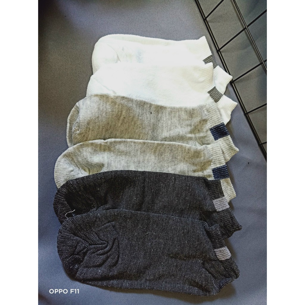 Combo 2 Đôi Tất Nam Nữ cotton cổ ngắn Hàn Quốc -Tất vớ cổ thấp - Tuxa Store