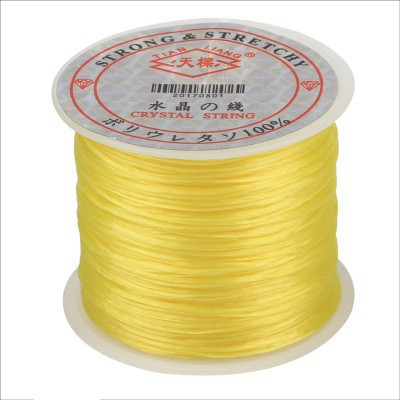 Dây chỉ chun chỉ tơ mảnh co dãn dùng để xâu hạt đá phong thủy