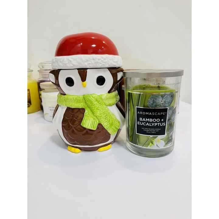 Đế nến thơm Yankee Candle trang trí Giáng sinh Noel, hàng full box nhập khẩu từ Mỹ nguyên thùng nguyên tem.