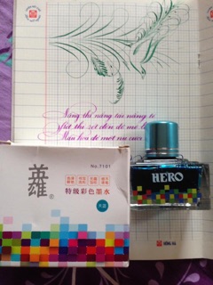 Mực Hero dành cho bút máy