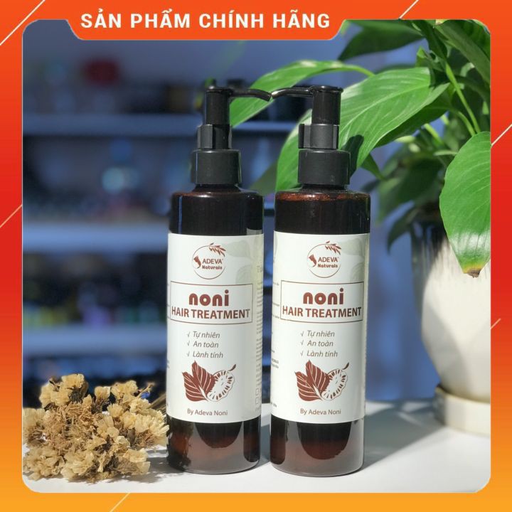 Dầu gội thảo dược⚡FREESHIP⚡ Giảm gàu ngứa, kích thích mọc tóc từ tinh dầu thiên nhiên 250 ml - Adeva Noni