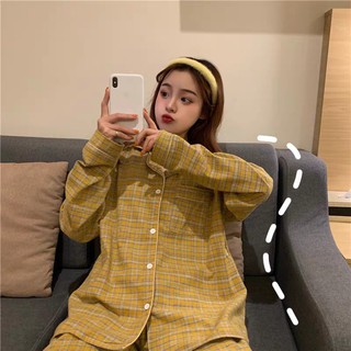 [Vui lòng nhắn tin shop trước khi đặt đơn] PYJAMAS CARO ULZZANG❤