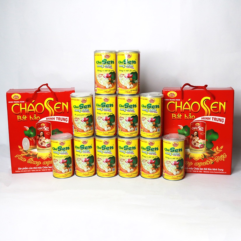 Chè sen long nhãn Minh Trung combo 6 lon - CHESENLONGNHAN 6