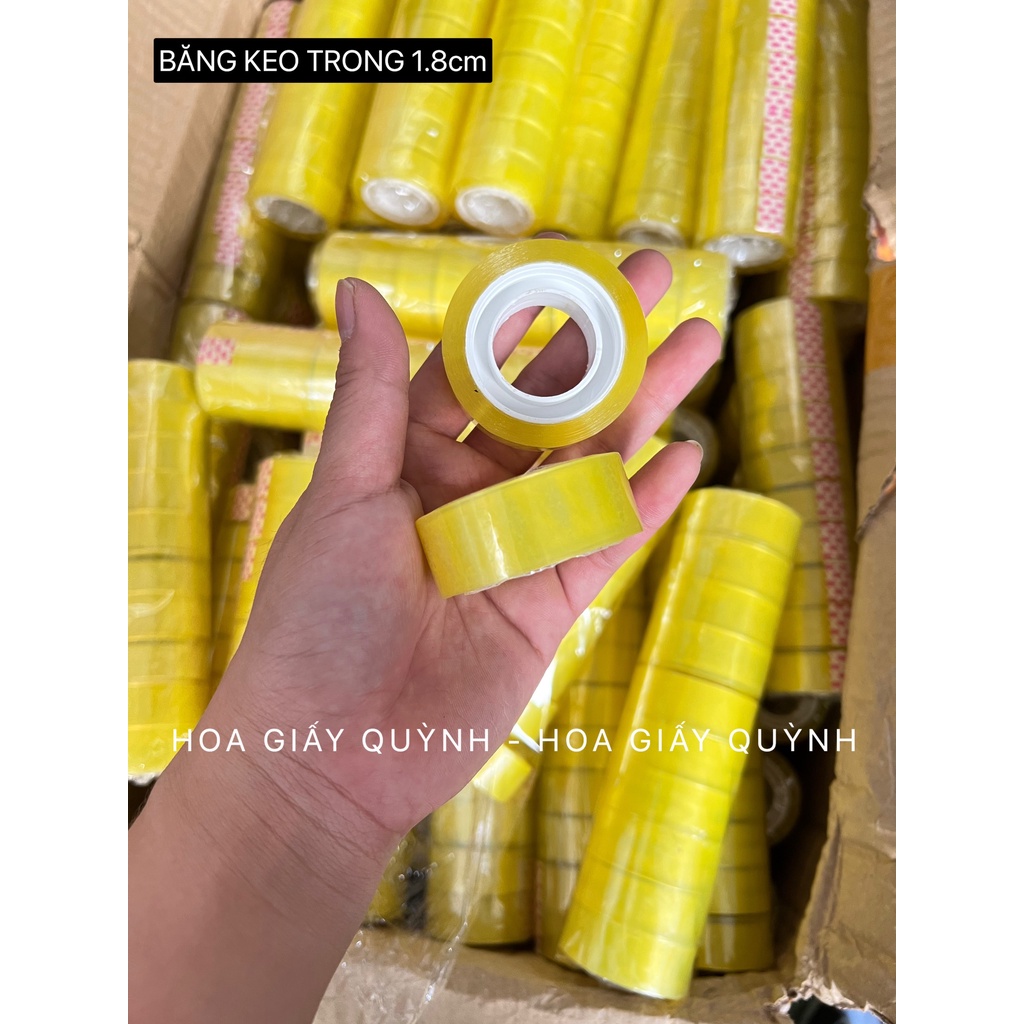 CUỘN BĂNG KEO 1CM/ 1.8CM