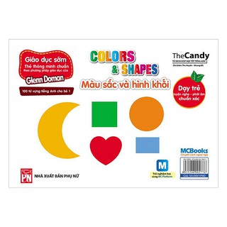 Sách Flashcard Dạy Trẻ Theo Phương Pháp Glenn Doman – Màu Sắc Và Hình Khối (Kèm Sử Dụng App)