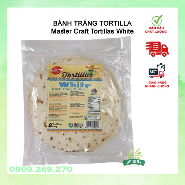 Vỏ bánh Roti Tortillas Multigrain gói 400g 8 miếng