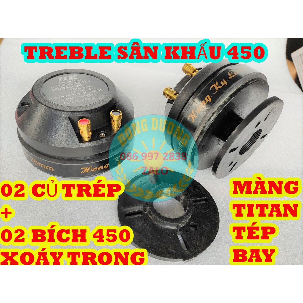 LOA TREBLE 450 HỒNG KỲ JH MÀNG TITAN