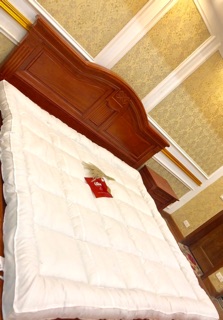 Tấm làm mềm đệm trắng khách sạn 100% cotton - Toper. Đủ size đủ loại