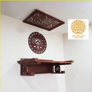 TẤM TRANG TRÍ BÀN THỜ ( Mẫu Hoa Sen ) 41CM