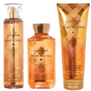 GINGHAM GOLD BỘ DƯỠNG THỂ XỊT THƠM BODY MIST TOÀN THÂN BATH & BODY WORKS USA