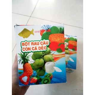 Bột Rau Câu con cá dẻo dùng làm thạch rau câu 12gr/gói