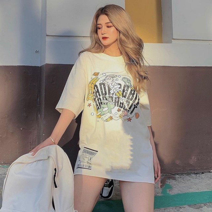 Áo Thun Unisex Bad Rabbit Rocket 100% Cotton - Local Brand Chính Hãng | BigBuy360 - bigbuy360.vn