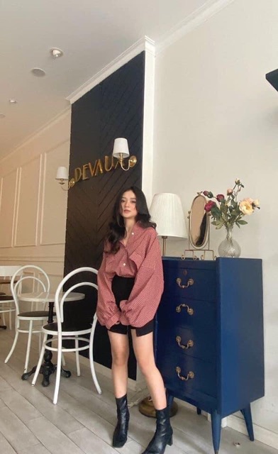 Sơmi Tay Đèn Lồng❤️💜