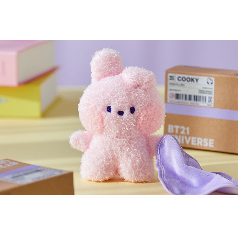 Móc Khóa Búp Bê Nhồi Bông BT21 Dễ Thương 12cm