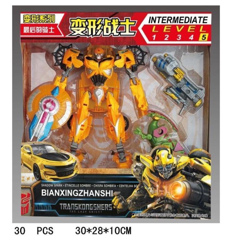 COMBO 2 Robot Transformer Bộ Lắp Ráp Ô tô Robot Bumblebee và Ô Tô Robot Optimus Prime 6313