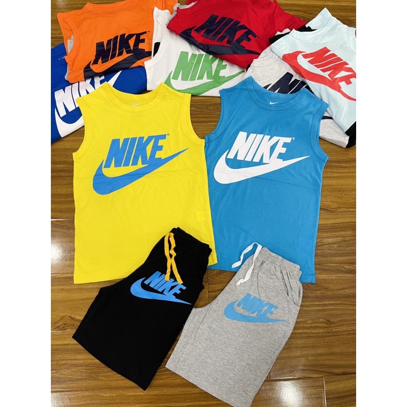 Bộ quần áo ba lỗ sát nách Nike cho bé trai