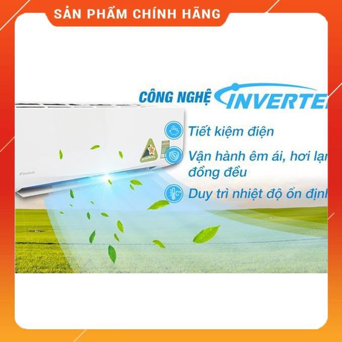 [Mã ELMS5TR giảm 5% đơn 5TR] [ VẬN CHUYỂN MIỄN PHÍ KHU VỰC HÀ NỘI ] ĐIỀU HÒA DAIKIN FTKQ50SAVMV 18000BTU - [ Bmart247 ]