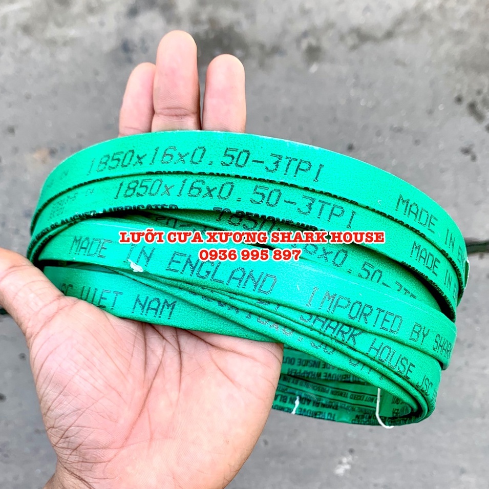 Lưỡi cưa xương thịt đông lạnh Anh Quốc loại 1850mm cho năng suất gấp 2-3 lần lưỡi cưa thông thường - SỈ GIÁ TỐT