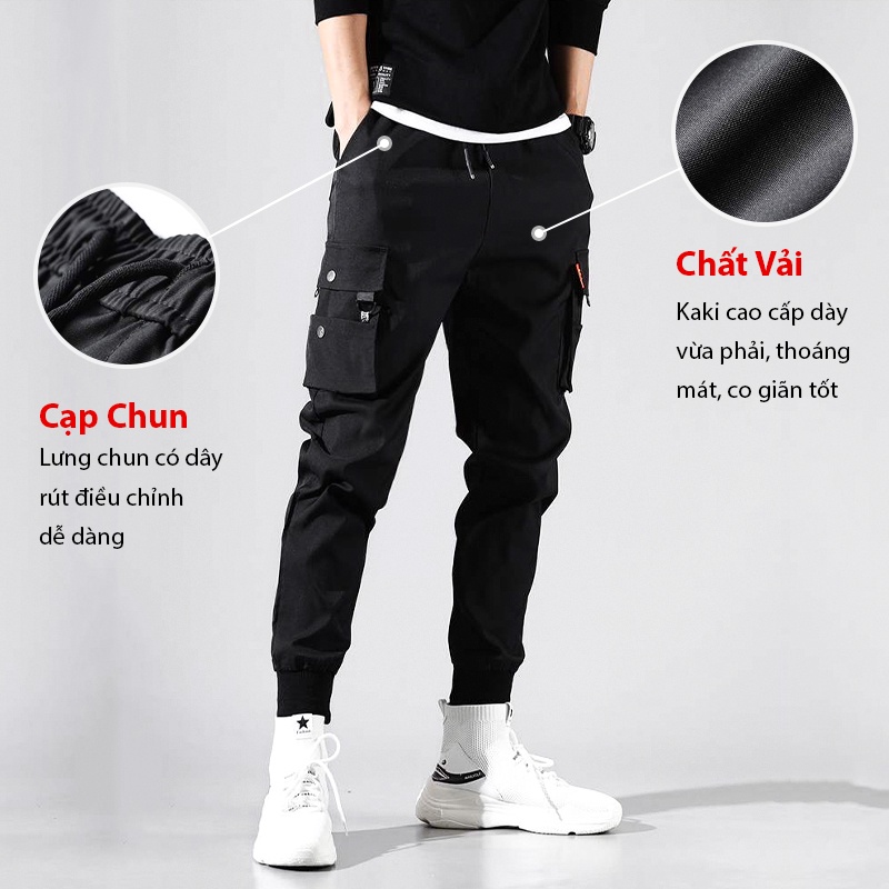 Quần jogger nam UNIFUN Quần thể thao nam mã "TT33-Q" kiểu túi hộp dáng kaki bó ống Hàn Quốc chất vải đẹp mùa hè