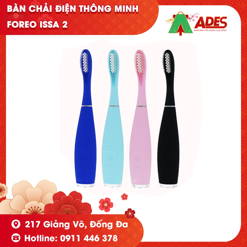 Bàn Chải Điện Thông Minh Foreo Issa 2 - Công nghệ Sonic hiện đại | Bảo hành chính hãng 24 tháng