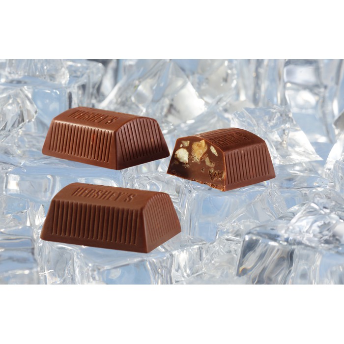 HERSHEY’S NUGGET MILK CHOCOLATE WITH ALMONDS -MỸ ( SOCOLA SỮA HẠNG NHÂN) - 286G