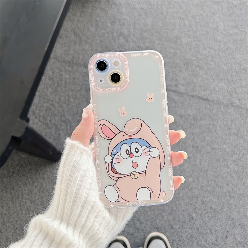 Ốp Điện Thoại Hình Doraemon Cho Samsung S22 S21 S20 Ultra Plus S21 S20 FE Note 20 Ultra M53 M33 M23 M52 M32 M12 M11 F23
