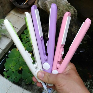 (Hàng Mới Về) Máy Duỗi Tóc Mini Tiện Dụng Chất Lượng Cao