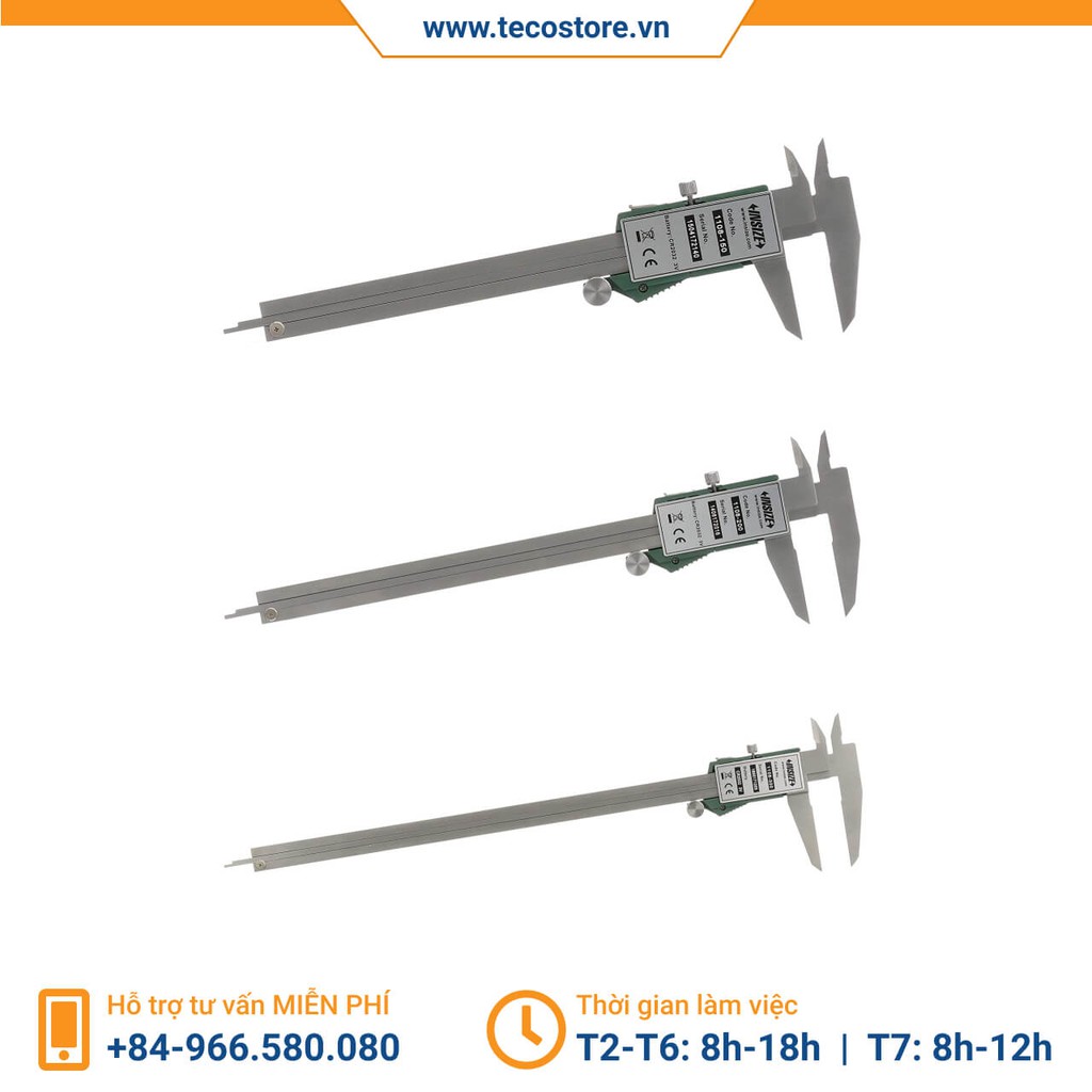 Thước kẹp điện tử insize 1108- thước cặp điện tử 150mm, 200mm, 300mm