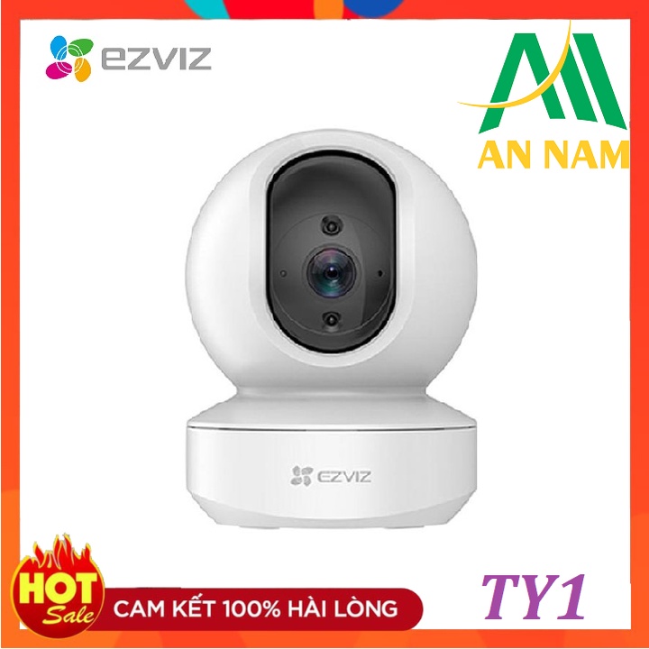 Camera không dây EZVIZ TY1 1080p / 4MP 2K siêu nét quay quét 360 độ - Ghi hình ban đêm