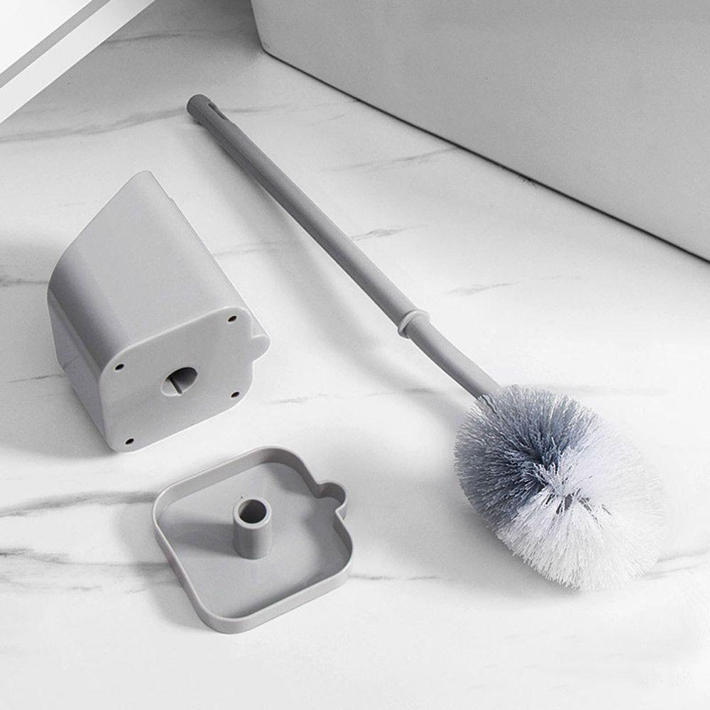 KUNHEV Bàn Chải Vệ Sinh Toilet Bằng Nhựa Có Móc Treo Tiện Dụng