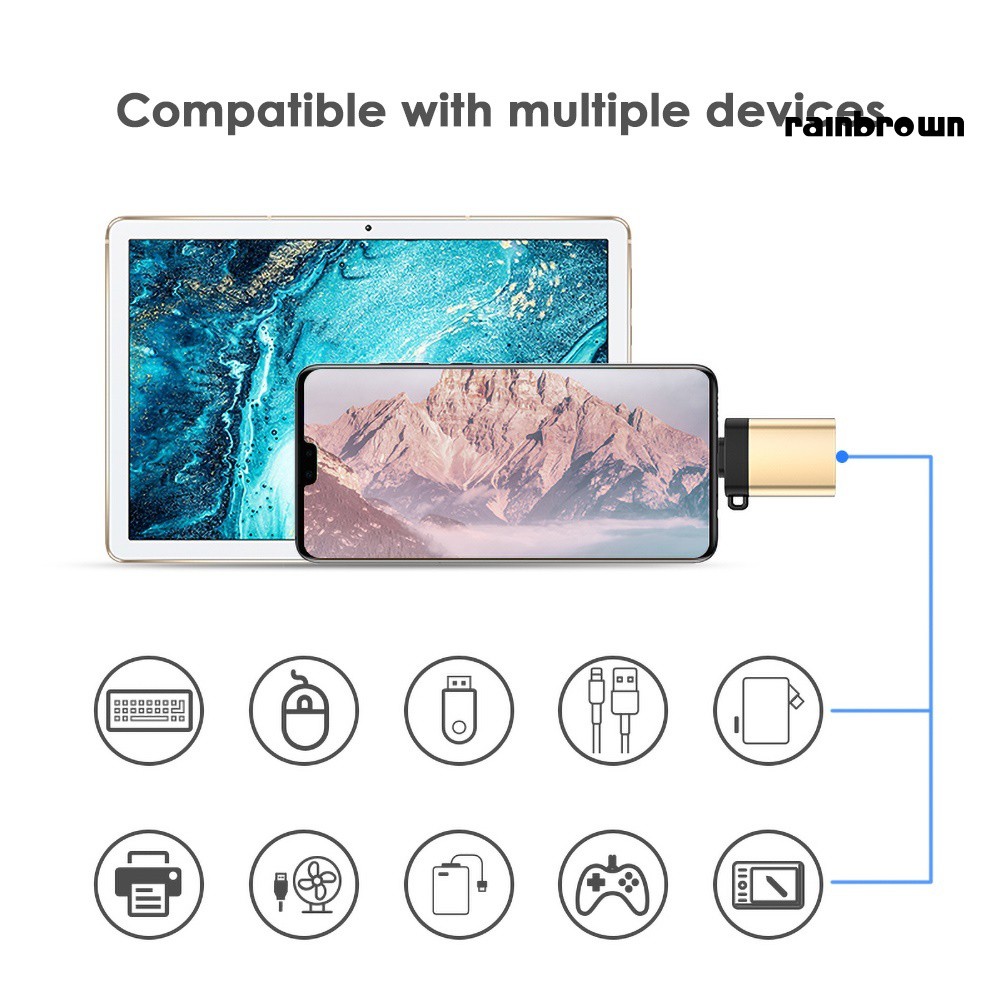 Đầu Chuyển Đổi Usb 3.0 Sang Type-C Dành Cho Laptop | WebRaoVat - webraovat.net.vn