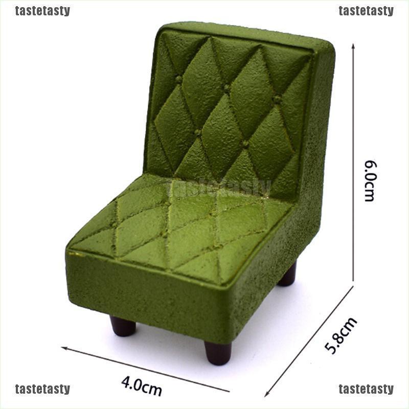 Mô Hình Ghế Mini Tỉ Lệ 1 / 12 Trang Trí Nhà Búp Bê