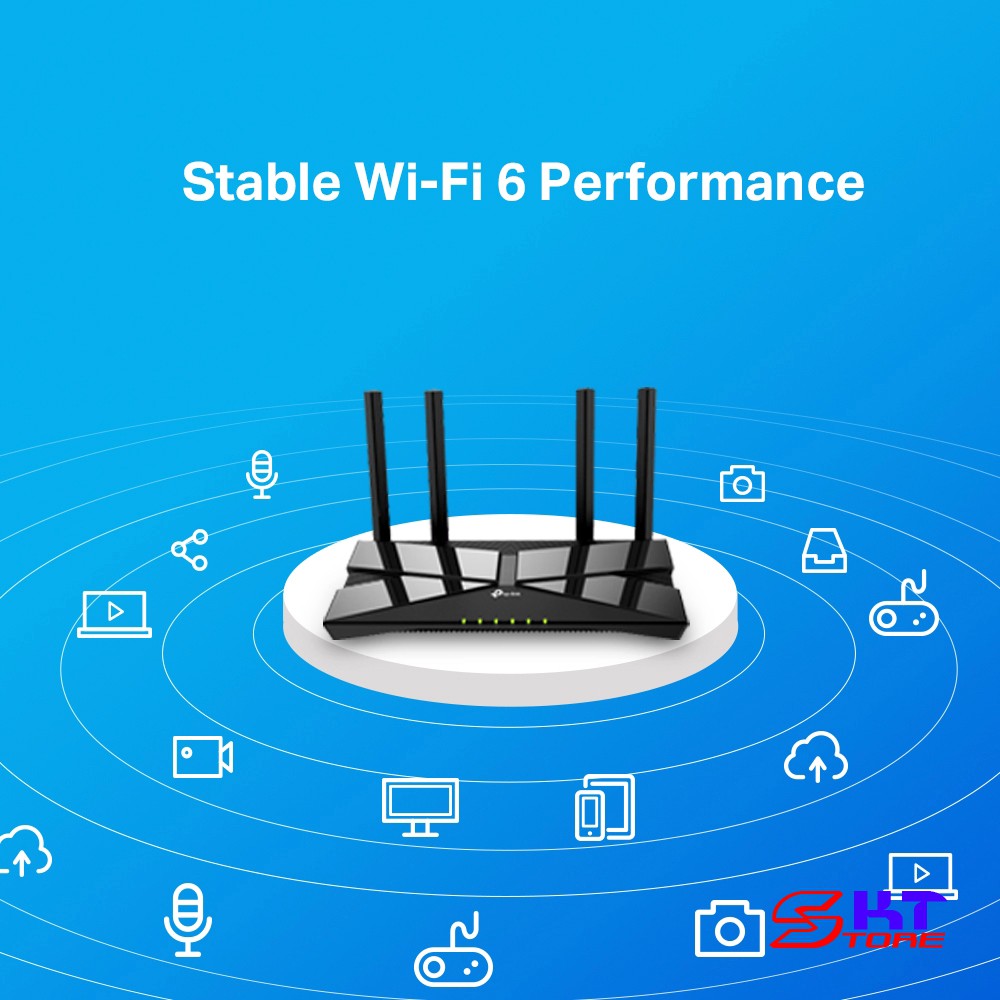 Bộ Phát Wifi TP-Link Archer AX10 Chuẩn Wifi 6 Tốc Độ 1500Mbps - Hàng Chính Hãng
