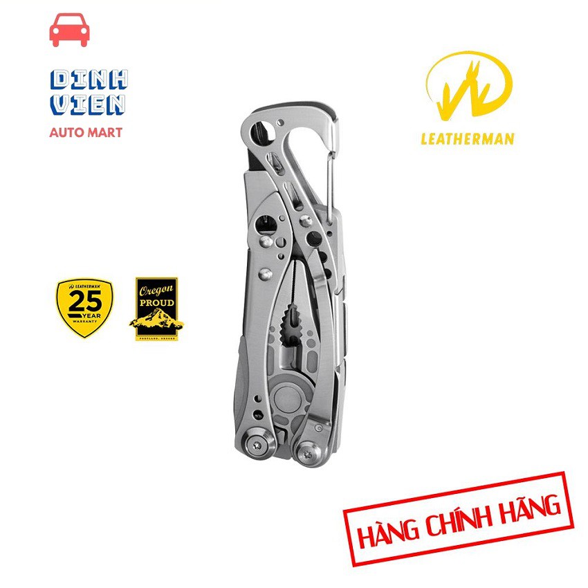 [ NHẬP KHẨU ] Kìm Đa Năng Leatherman Skeletool 7 Tools .25 NĂM BẢO HÀNH TOÀN CẦU hoàn thành tốt mọi công việc cần thiết.