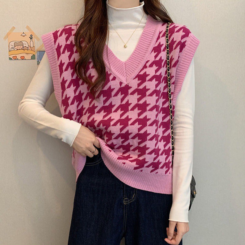 Áo Ghi Lê Form Rộng Thời Trang Thu Đông Dành Cho Nữ | BigBuy360 - bigbuy360.vn