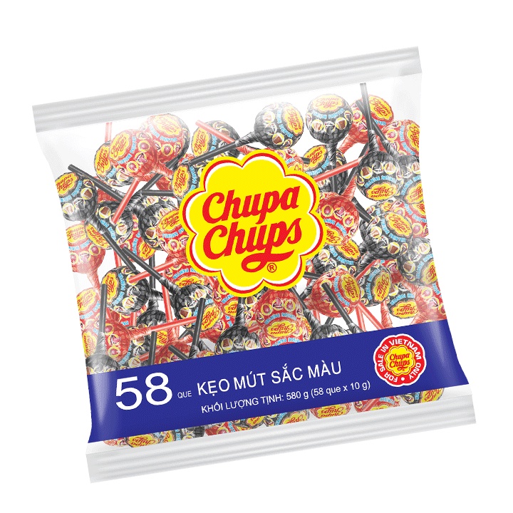 Kẹo mút chupa chups sắc màu tongue painter gói 58 viên - ảnh sản phẩm 6