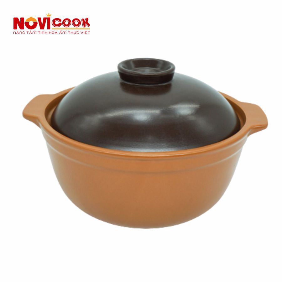 Nồi Sứ Cao Cấp NOVIcook 1.8L - Màu Be